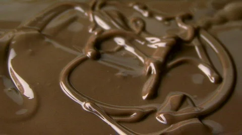 Chocolate flow Stock Footage 314077