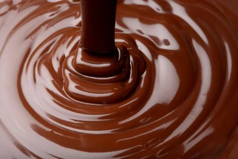 Chocolate flow Stock Photos