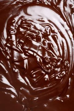 Chocolate flow Stock Photos