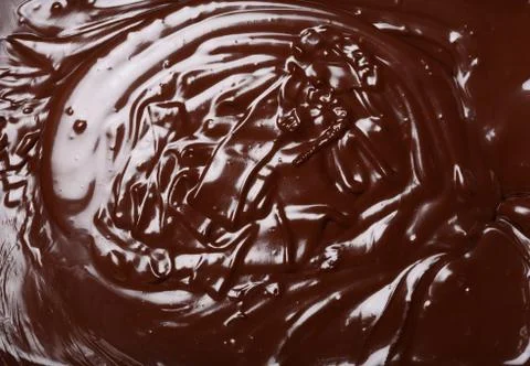 Chocolate flow Stock Photos