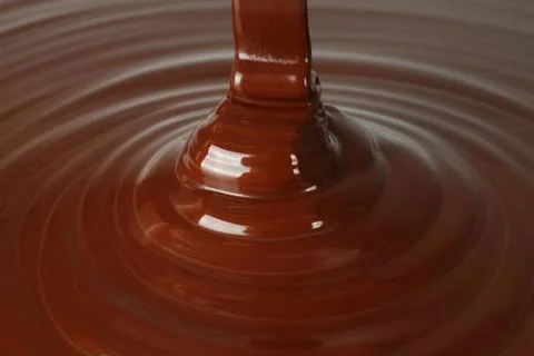 Chocolate flow Stock Photos