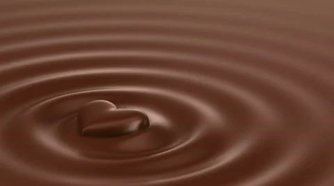 Chocolate Heart 스톡 동영상 563030