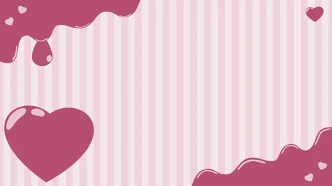 Chocolate heart Looping animated background. 1080p (1) Stock Footage 258881053