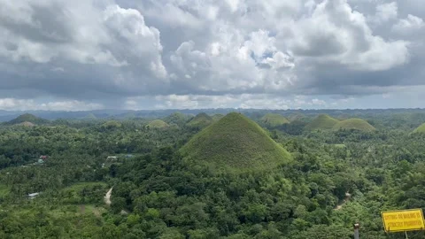 Chocolate hills Stock Footage 288092598