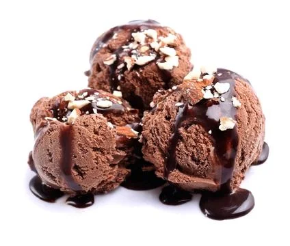 Chocolate ice Foto stock