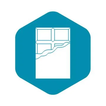 Chocolate icon , simple style 스톡 일러스트