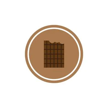 Chocolate icon vector Stock Illustration