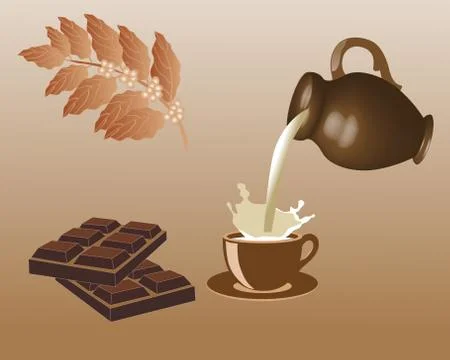 Chocolate Stock Illustration