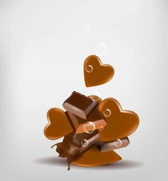 Chocolate illustration Stock Illustration