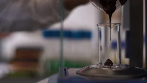 Chocolate industry - Laboratory. Video stock 89498323