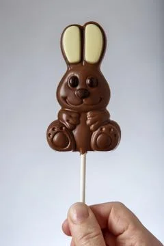 Chocolate lolly Stock Photos