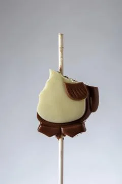 Chocolate lolly Stock Photos