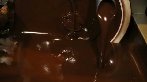 Chocolate machine. Stock Footage 34201684