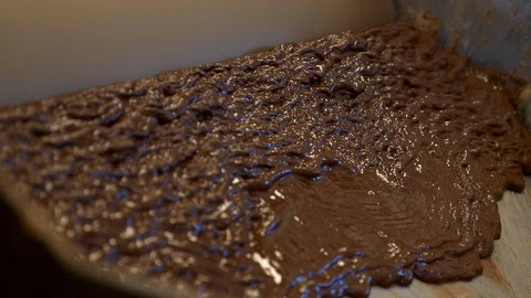 The chocolate making process using the refiner extruder. Stock Footage 100645391