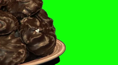 Chocolate marshmallow 03 Stock Footage 44888772