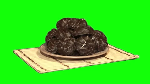 Chocolate marshmallow 04 Stock Footage 45123230