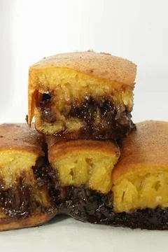Chocolate Martabak Stock Photos
