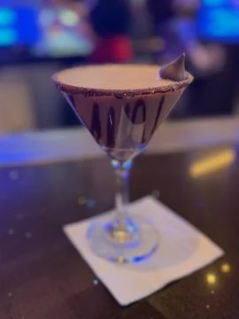 Chocolate Martini Stock Photos