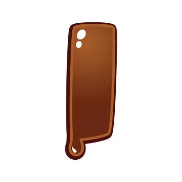 Chocolate Melt Font Type Stock Illustration