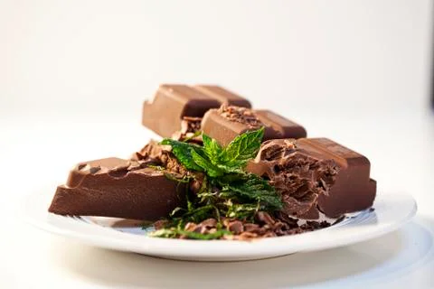 Chocolate Mint Stock Photos