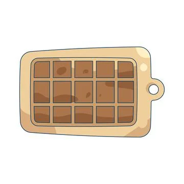 Chocolate mold Stock Illustration