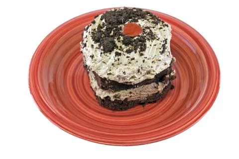 Chocolate mousse cake Foto stock