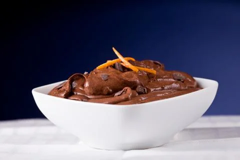 Chocolate mousse Stock Photos