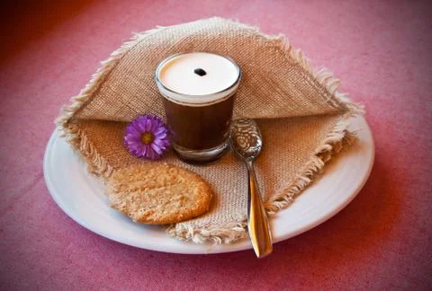 Chocolate mousse Stock Photos