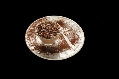 Chocolate mousse Stock Photos