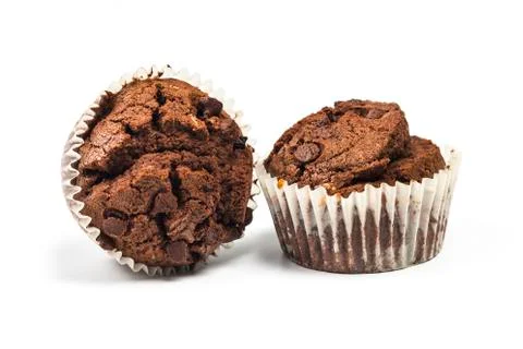 Chocolate Muffin cake Stock Photos