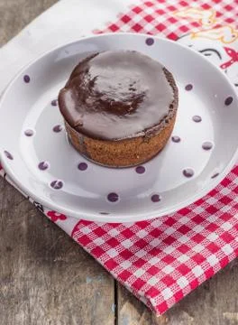 Chocolate muffin Foto stock