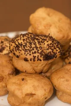Chocolate muffin Stock Photos