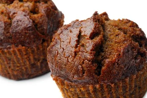 Chocolate muffins Foto stock