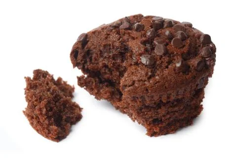 Chocolate muffins Stock Photos