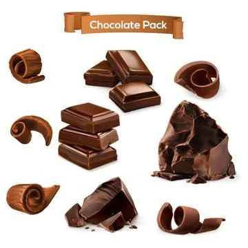 Chocolate Pack Stock Illustration