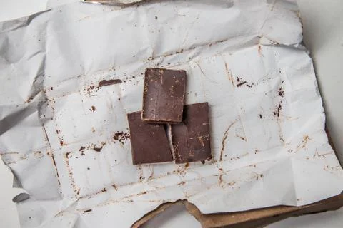 Chocolate packaging. chocolate bars Stock Photos