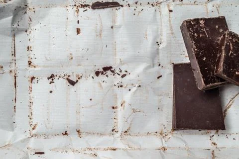 Chocolate packaging. chocolate bars Stock Photos