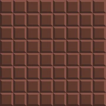 Chocolate pattern 스톡 일러스트