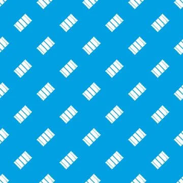 Chocolate pattern vector seamless blue Stock Illustration