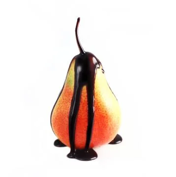 Chocolate Pear Stock Photos