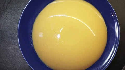 Chocolate on pie Stock Footage 97411346