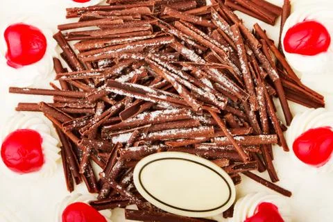 Chocolate pie Stock Photos