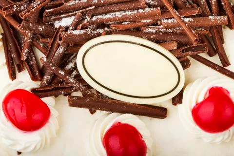 Chocolate pie Stock Photos