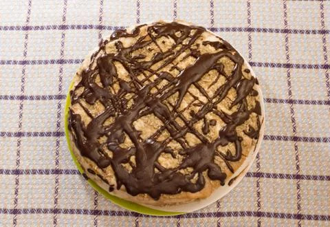 Chocolate pie Stock Photos