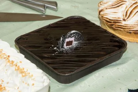 Chocolate pie Stock Photos