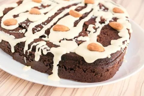 Chocolate pie Stock Photos