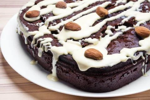 Chocolate pie Foto stock