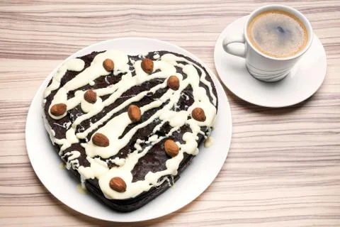 Chocolate pie Foto stock