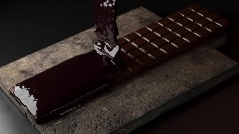 Chocolate-pouring-03 Stock Footage 335177211