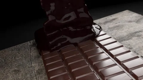 Chocolate-pouring-04 Stock Footage 335177187